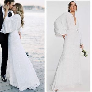 NWT Asos Ciara Sequin Dress Size 2